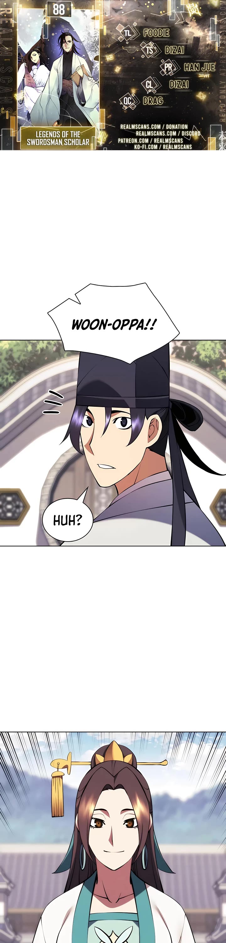 Legends of the Swordsman Scholar Chapter 88 page 1 - Chapter 88