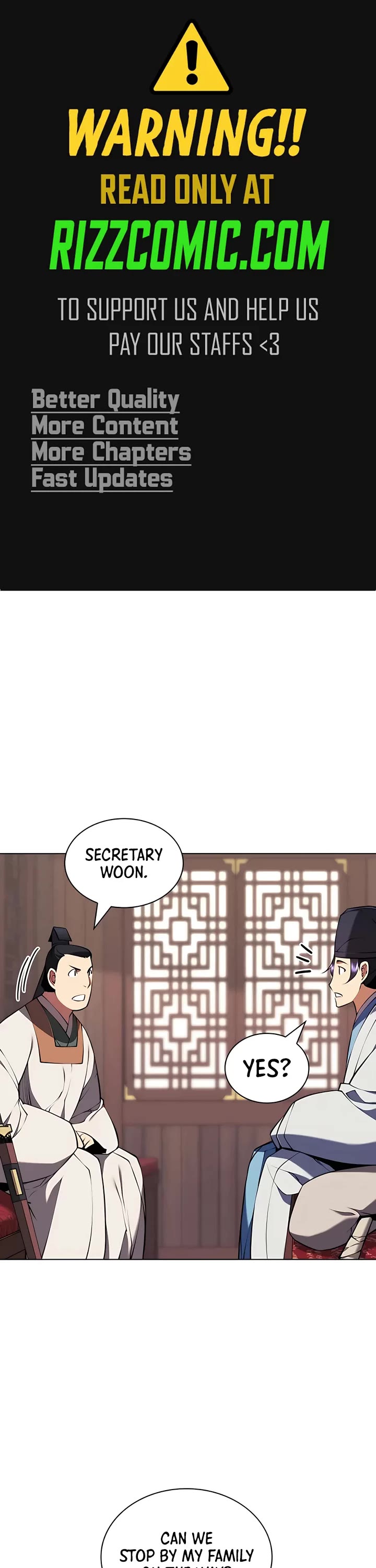 Legends of the Swordsman Scholar Chapter 91 page 1 - Chapter 91