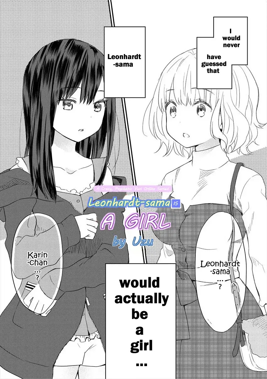 Leonhardt-sama Is A Girl Chapter 1 page 2 - Chapter 1