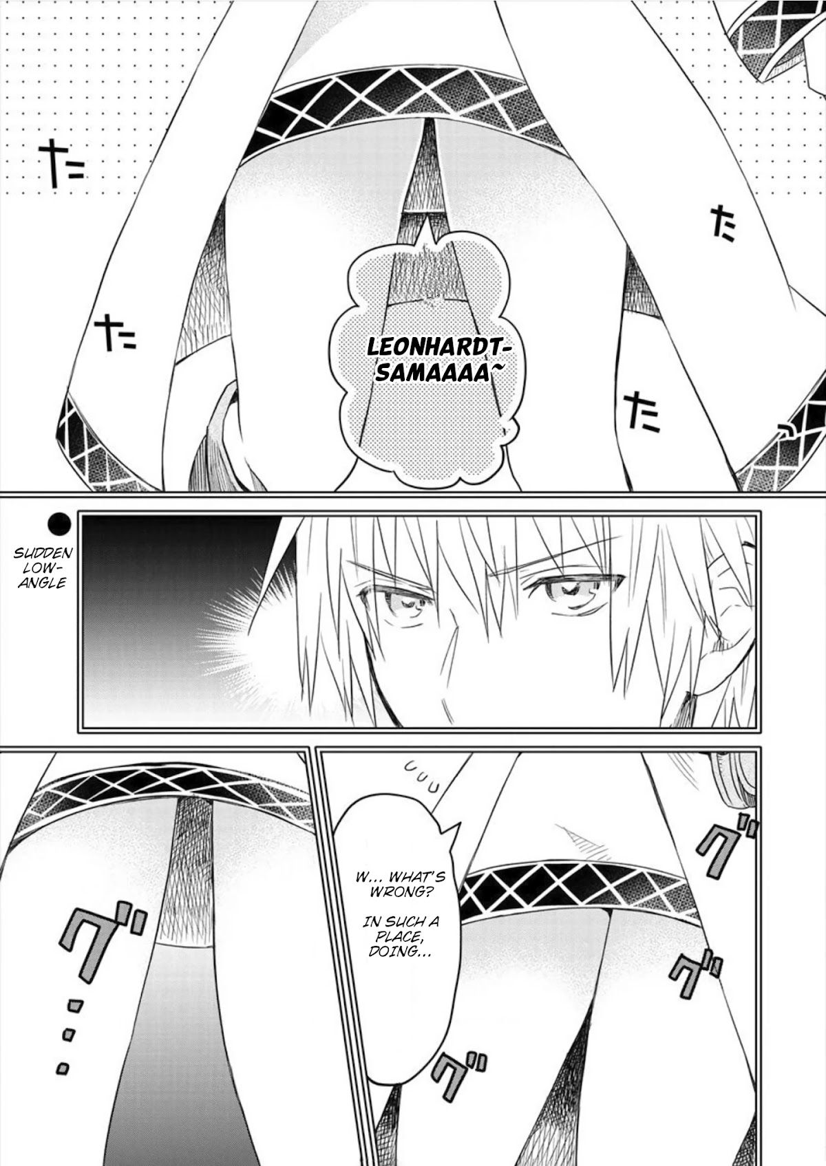 Leonhardt-sama Is A Girl Chapter 2 page 1 - Chapter 2: Unexpected Low-angle.