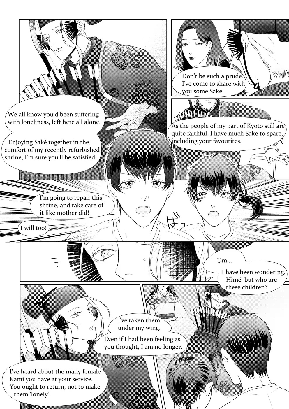 Les Kamis de Kyoto Chapter 2 page 7 - Chapter 2