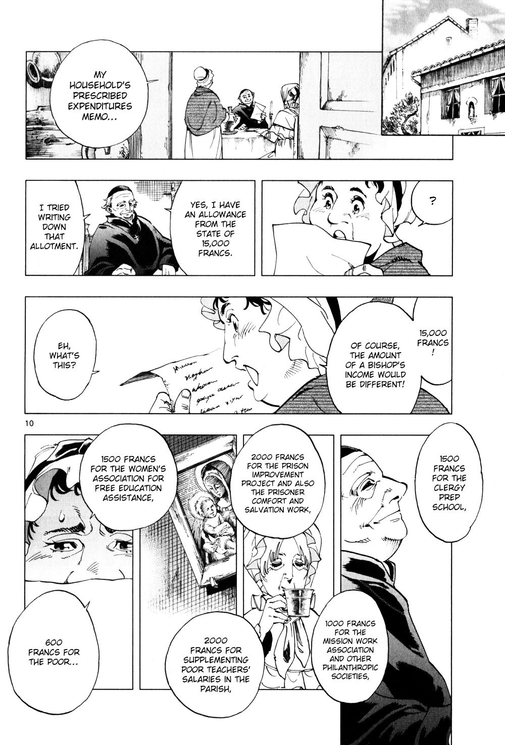Les Miserables (ARAI Takahiro) Chapter 2 page 12 - Chapter 2 : Righteous Person Myriel