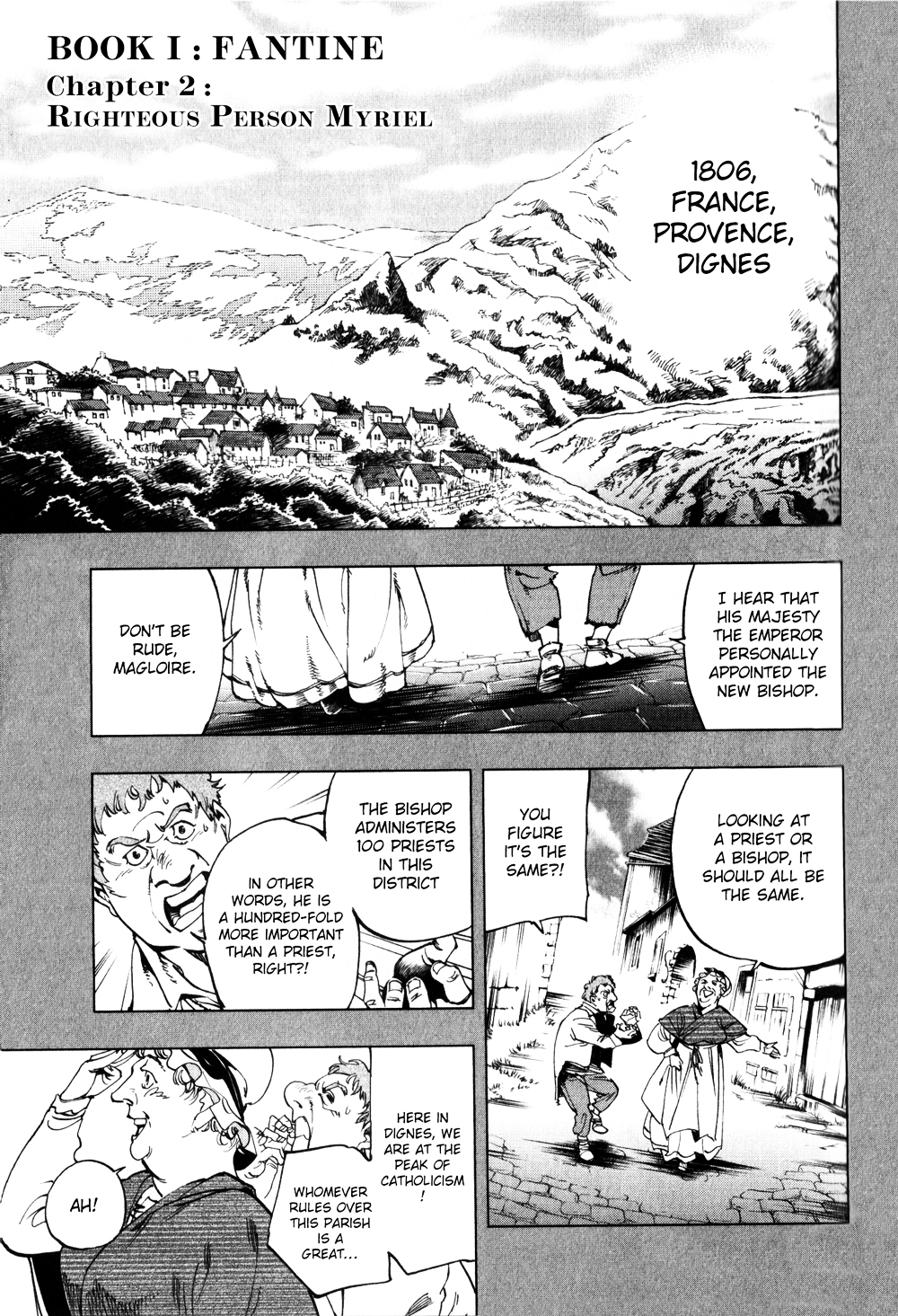 Les Miserables (ARAI Takahiro) Chapter 2 page 3 - Chapter 2 : Righteous Person Myriel