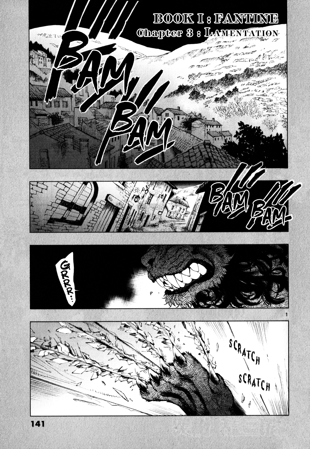 Les Miserables (ARAI Takahiro) Chapter 3 page 1 - Chapter 3 : Lamentation