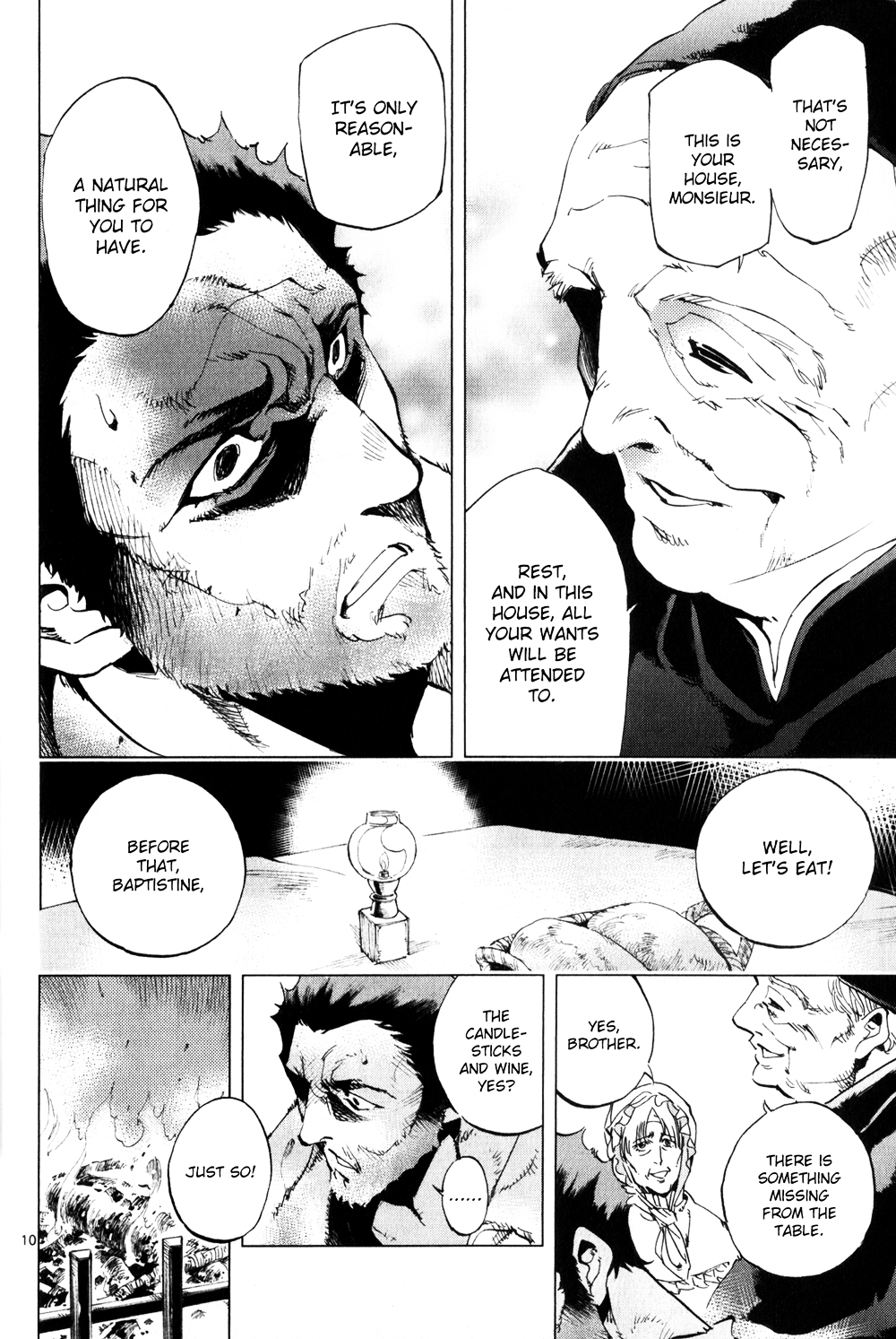 Les Miserables (ARAI Takahiro) Chapter 3 page 10 - Chapter 3 : Lamentation