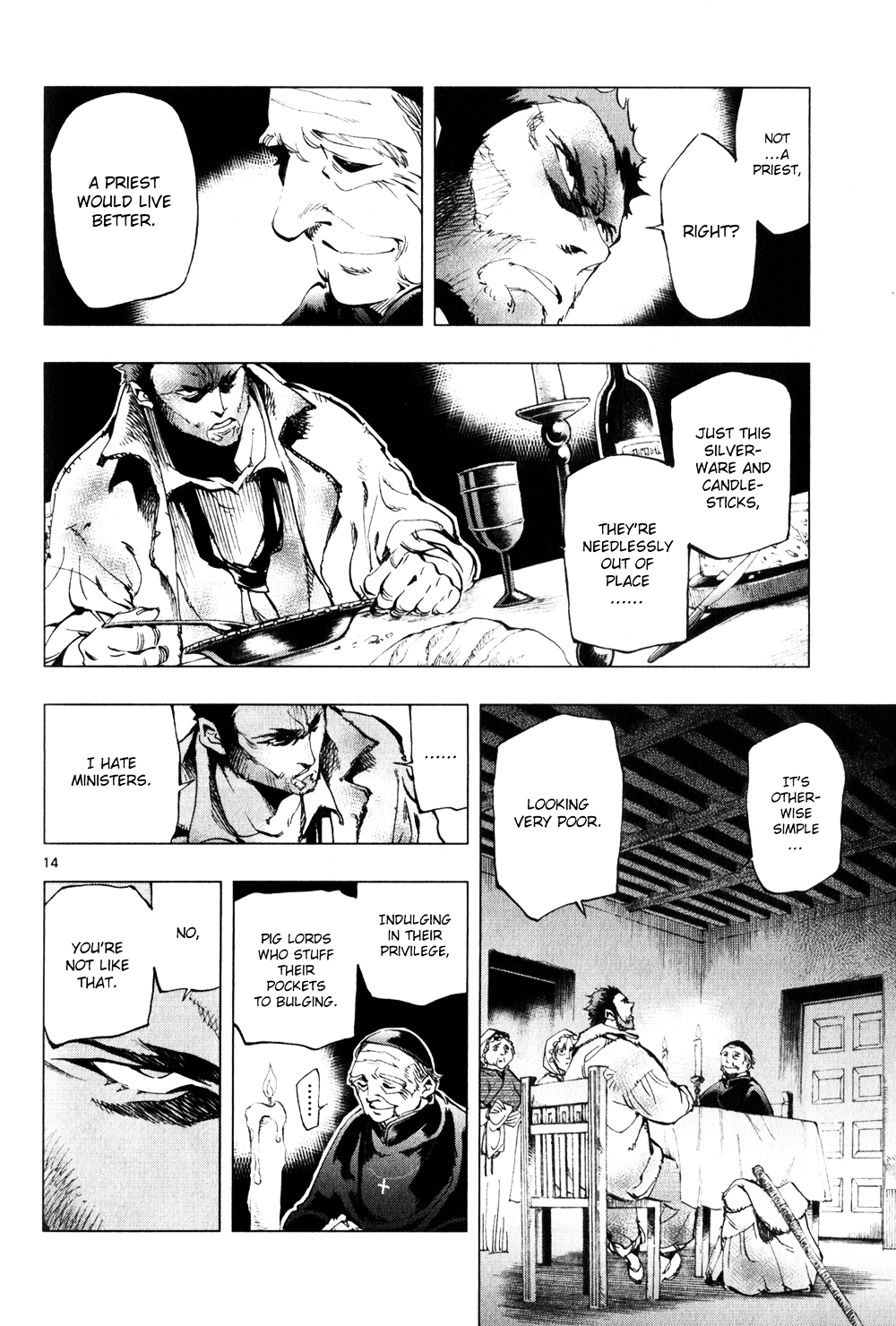 Les Miserables (ARAI Takahiro) Chapter 3 page 14 - Chapter 3 : Lamentation