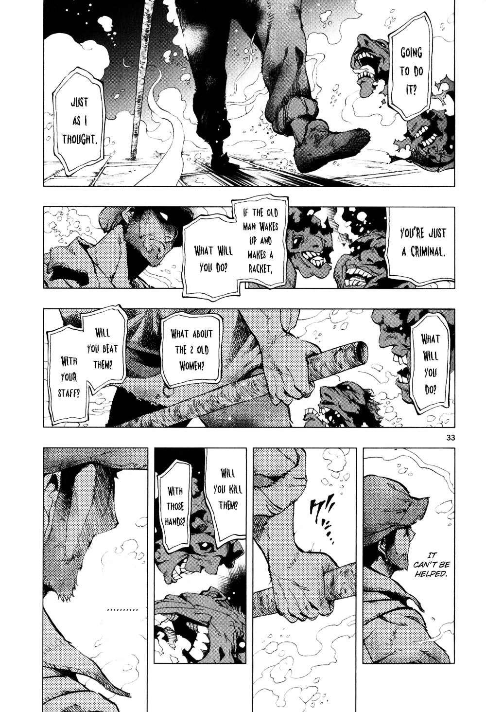 Les Miserables (ARAI Takahiro) Chapter 3 page 33 - Chapter 3 : Lamentation