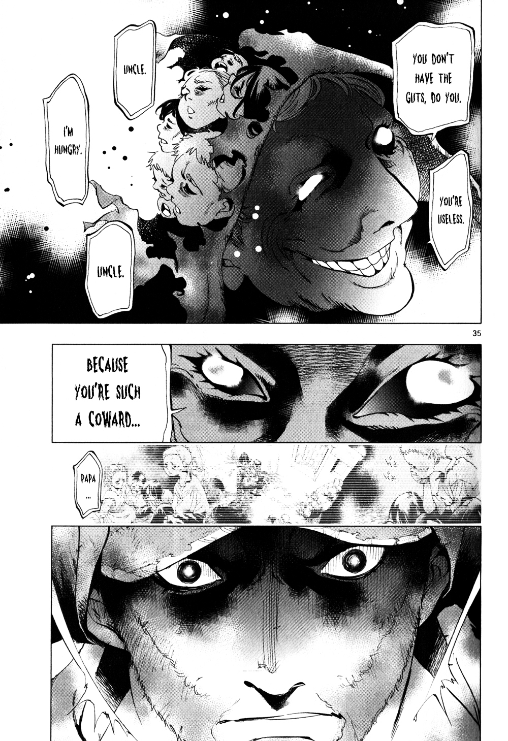 Les Miserables (ARAI Takahiro) Chapter 3 page 35 - Chapter 3 : Lamentation
