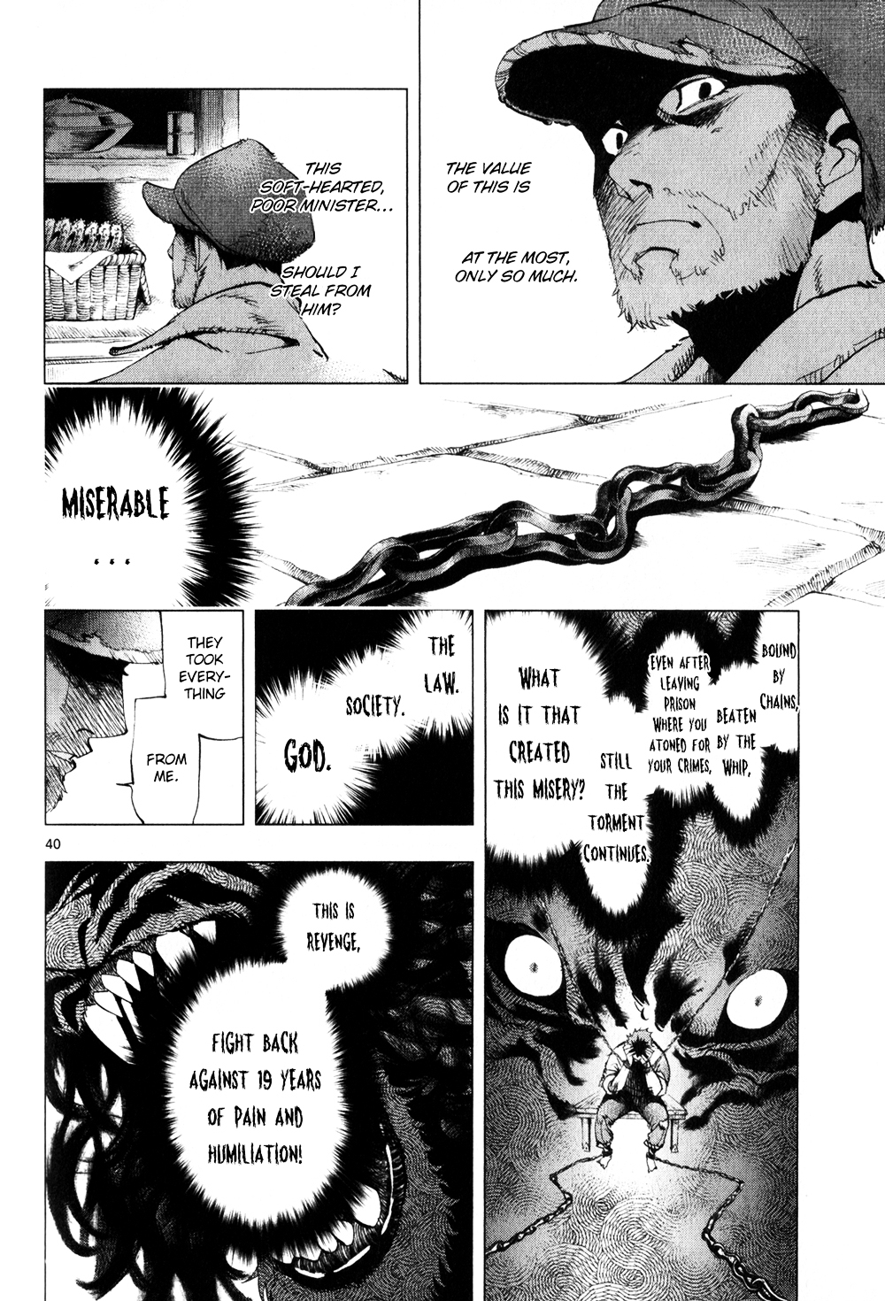 Les Miserables (ARAI Takahiro) Chapter 3 page 40 - Chapter 3 : Lamentation