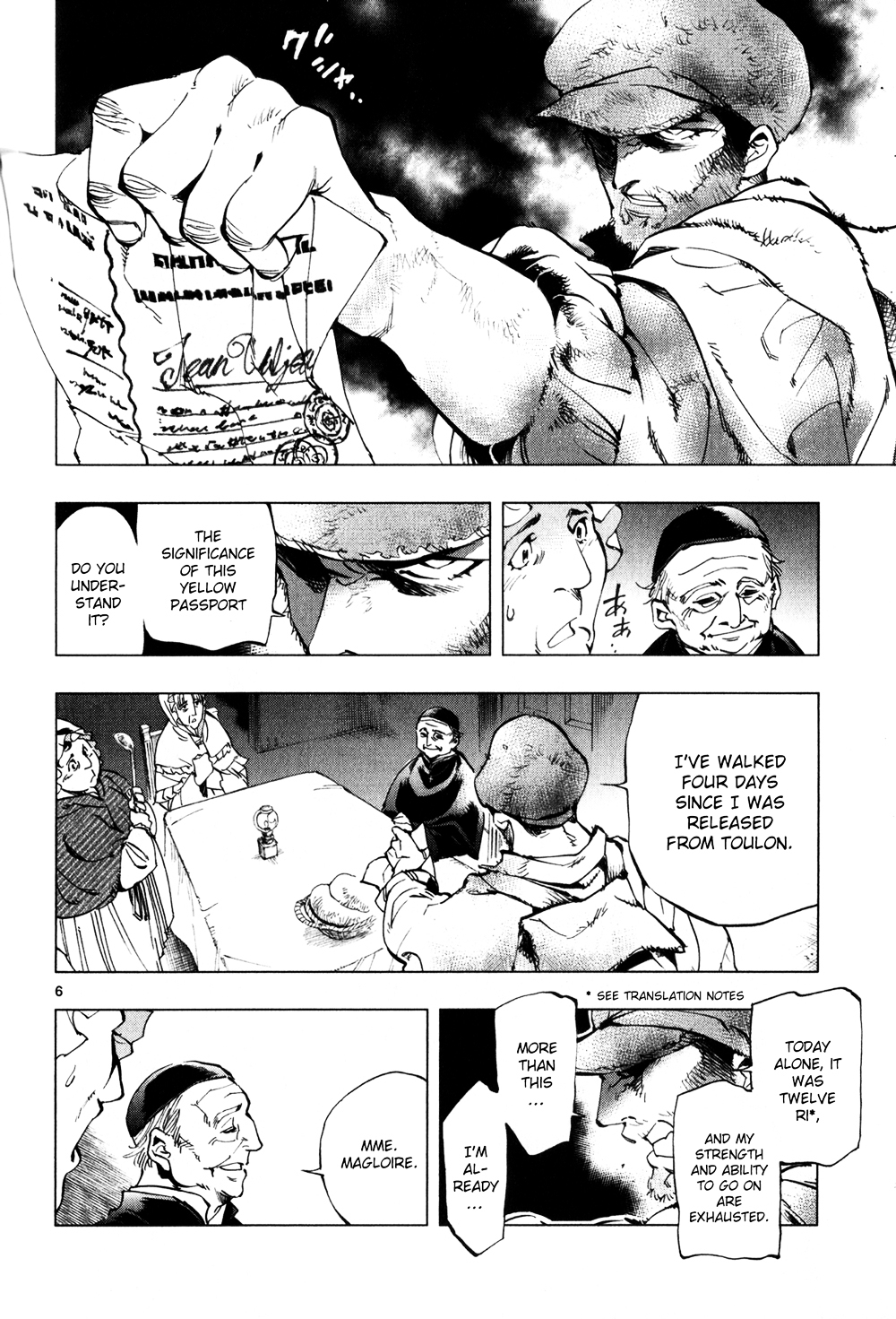 Les Miserables (ARAI Takahiro) Chapter 3 page 6 - Chapter 3 : Lamentation