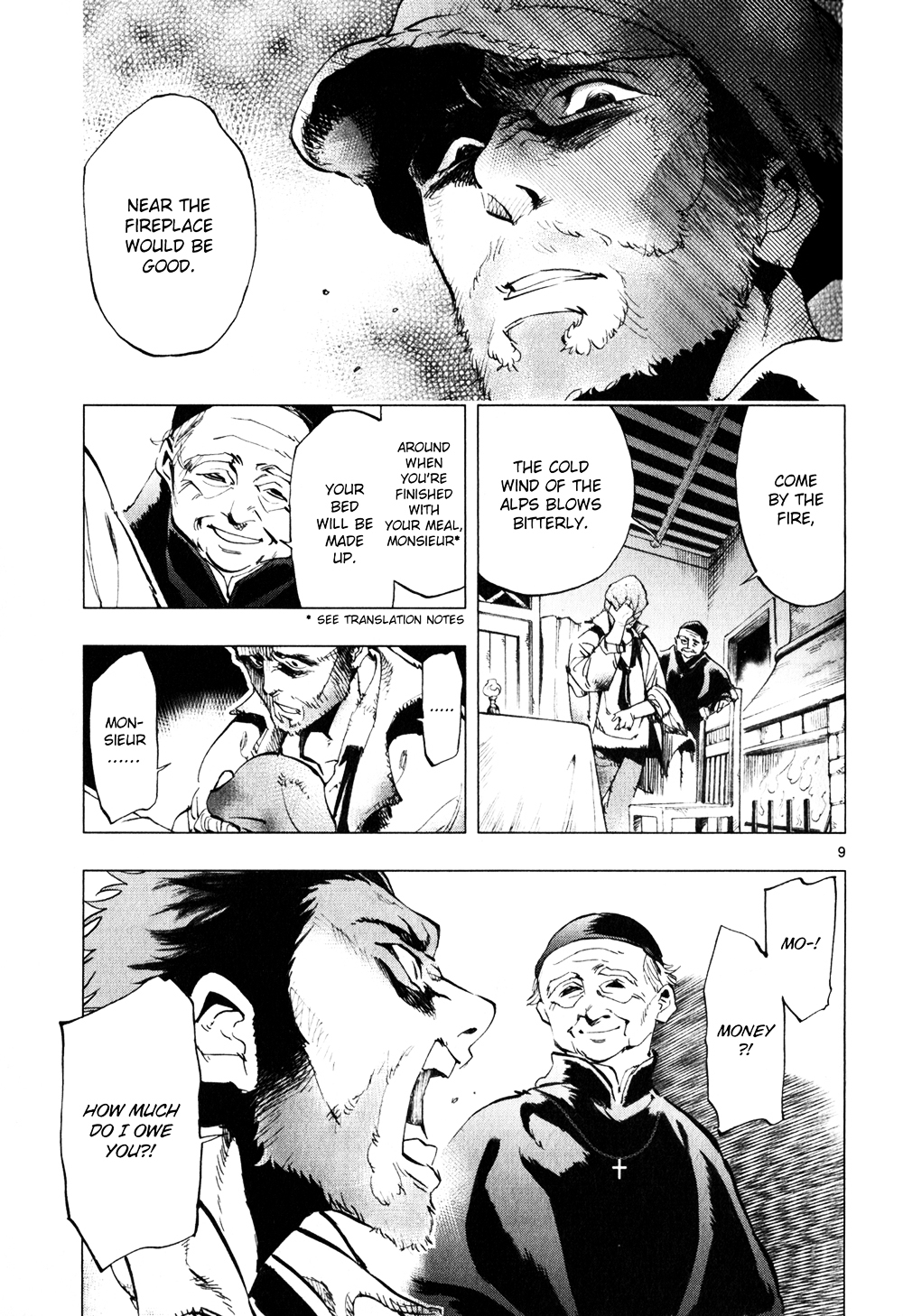 Les Miserables (ARAI Takahiro) Chapter 3 page 9 - Chapter 3 : Lamentation