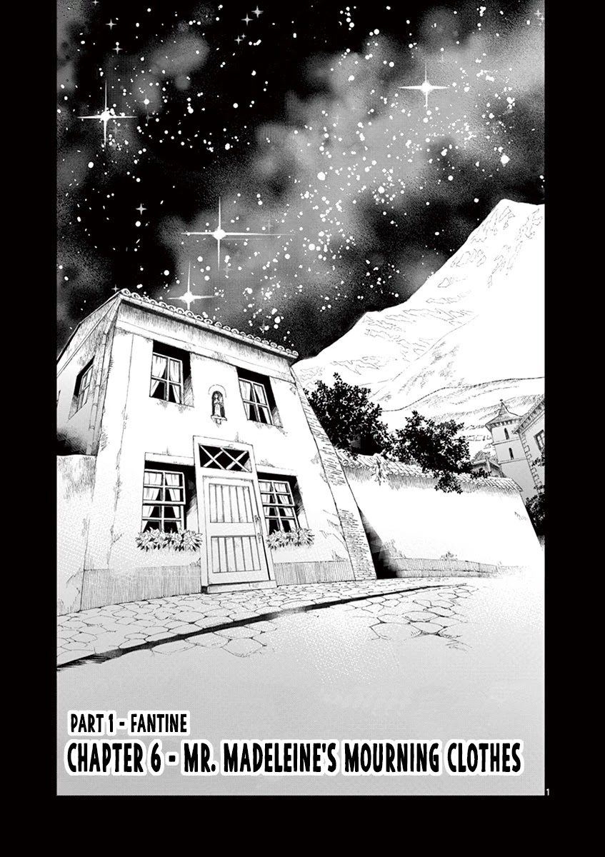 Les Miserables (ARAI Takahiro) Chapter 6 page 1 - Chapter 6: Mr. Madeleine's Mourning Clothes
