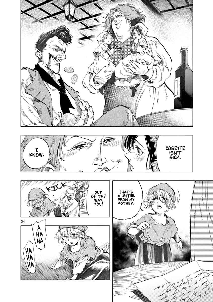 Les Miserables (ARAI Takahiro) Chapter 7 page 34 - Chapter 7: The Descent
