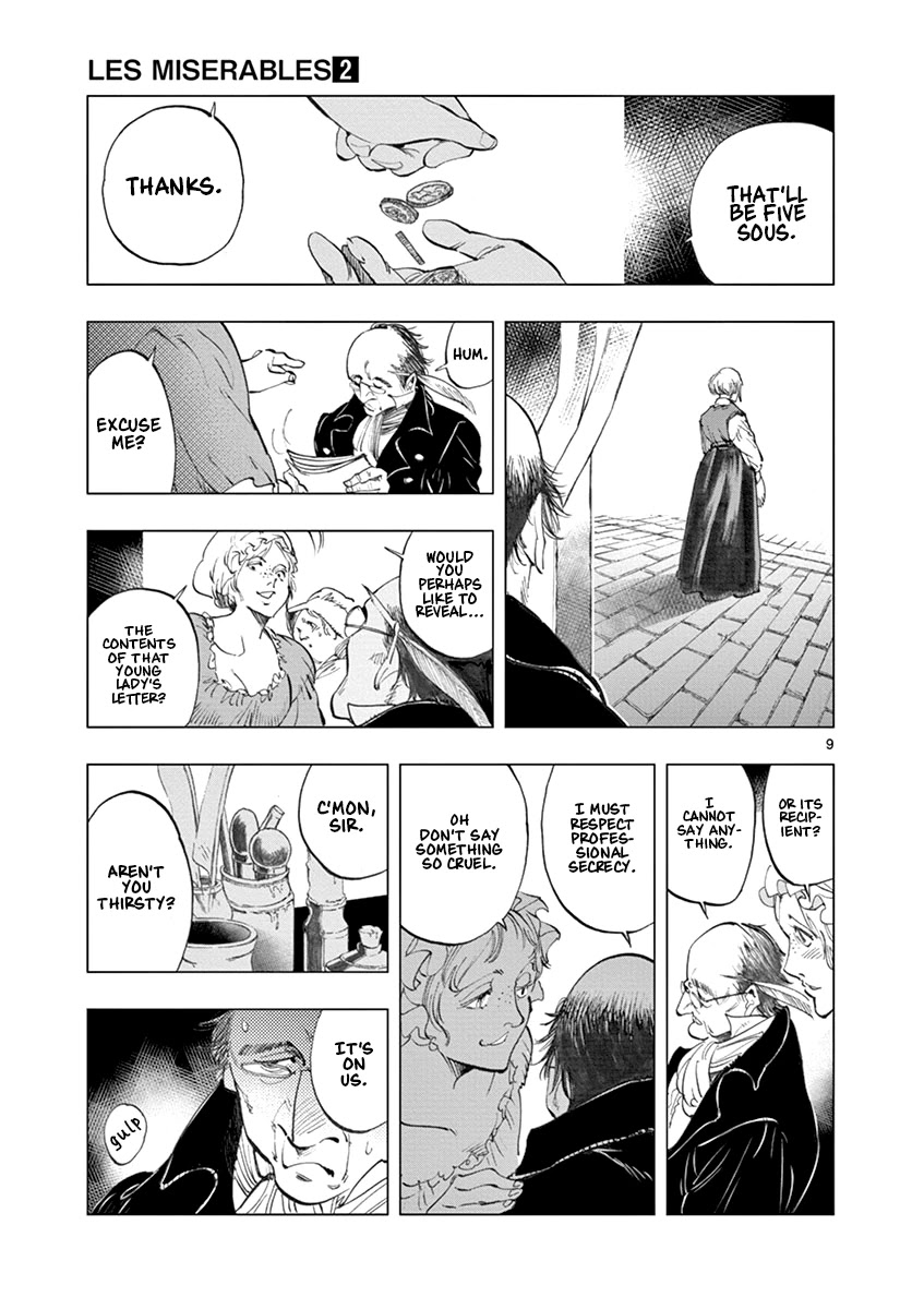 Les Miserables (ARAI Takahiro) Chapter 7 page 9 - Chapter 7: The Descent