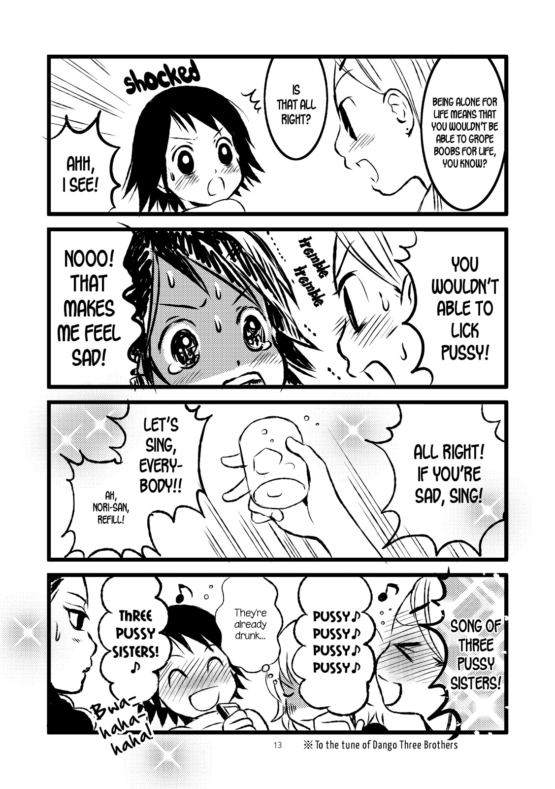 Lesbian Solo! Chapter 0 page 13 - Chapter 0: vol.0: Oneshot