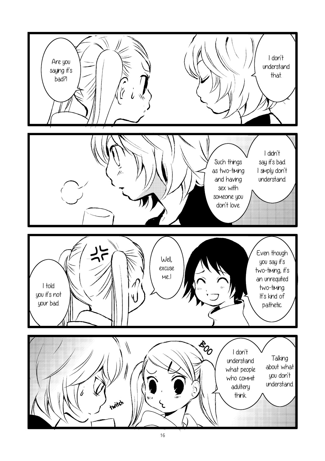 Lesbian Solo! Chapter 0 page 16 - Chapter 0: vol.0: Oneshot