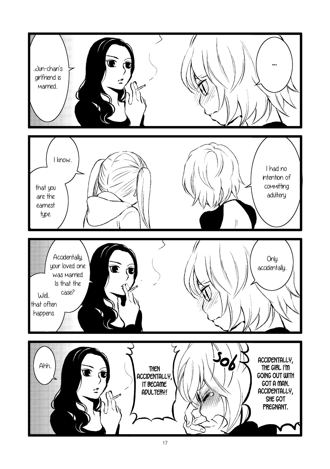 Lesbian Solo! Chapter 0 page 17 - Chapter 0: vol.0: Oneshot