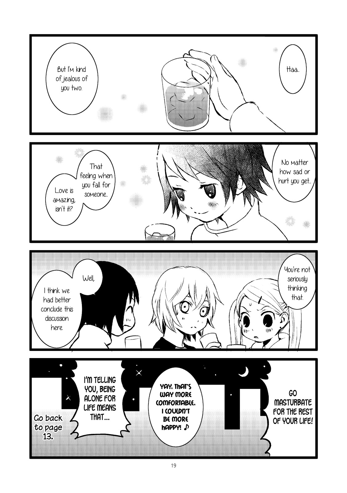 Lesbian Solo! Chapter 0 page 19 - Chapter 0: vol.0: Oneshot