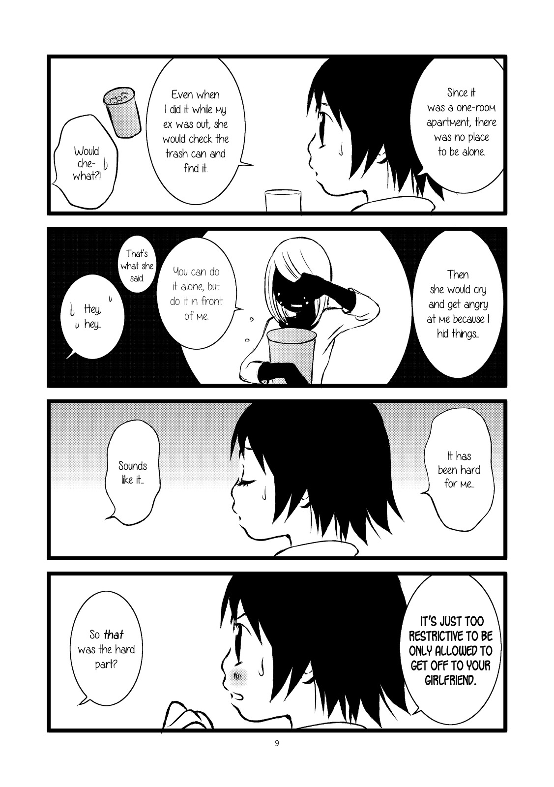 Lesbian Solo! Chapter 0 page 9 - Chapter 0: vol.0: Oneshot