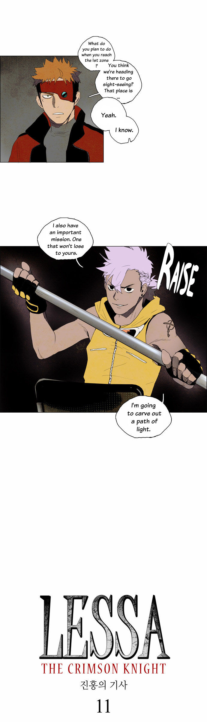 Lessa the Crimson Knight Chapter 11 page 4 - Chapter 11
