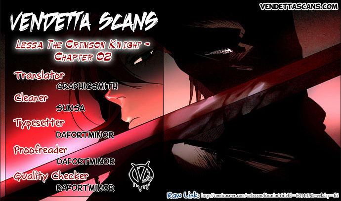 Lessa the Crimson Knight Chapter 2 page 1 - Chapter 2