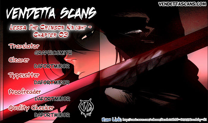 Lessa the Crimson Knight Chapter 3 page 1 - Chapter 3