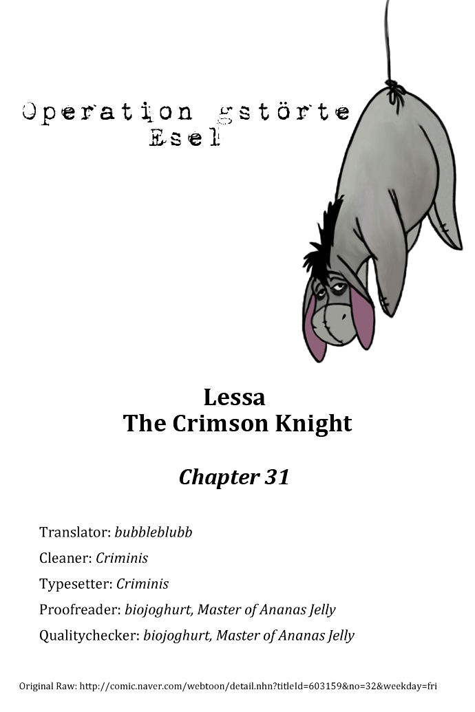 Lessa the Crimson Knight Chapter 31 page 1 - Chapter 31