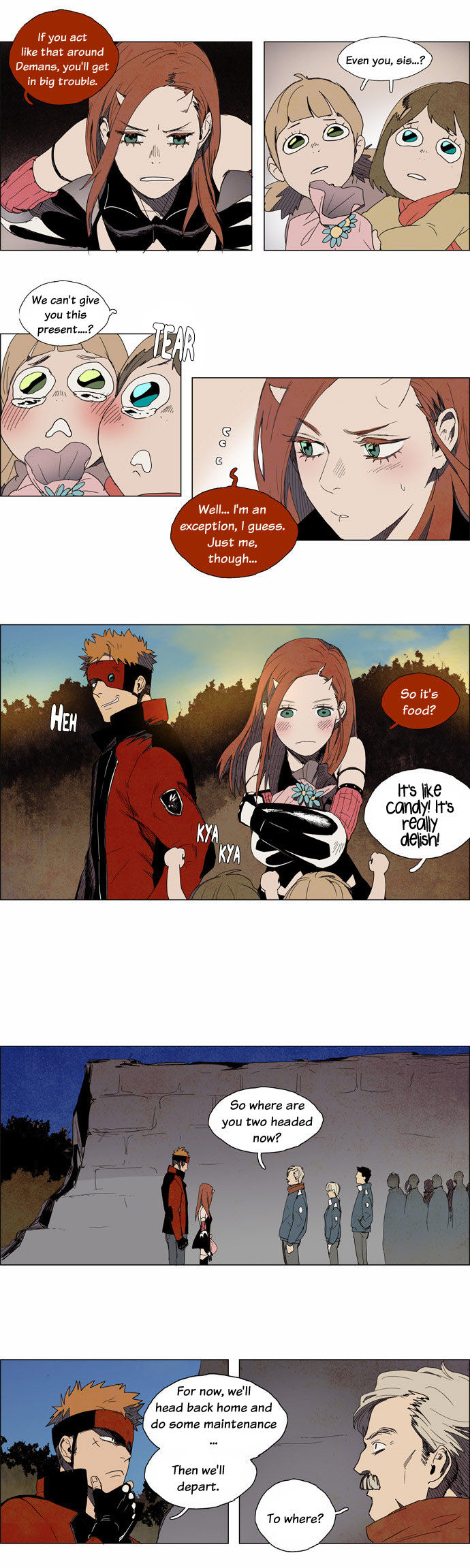 Lessa the Crimson Knight Chapter 5 page 18 - Chapter 5