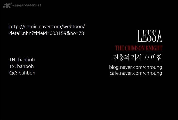 Lessa the Crimson Knight Chapter 77 page 22 - Chapter 77