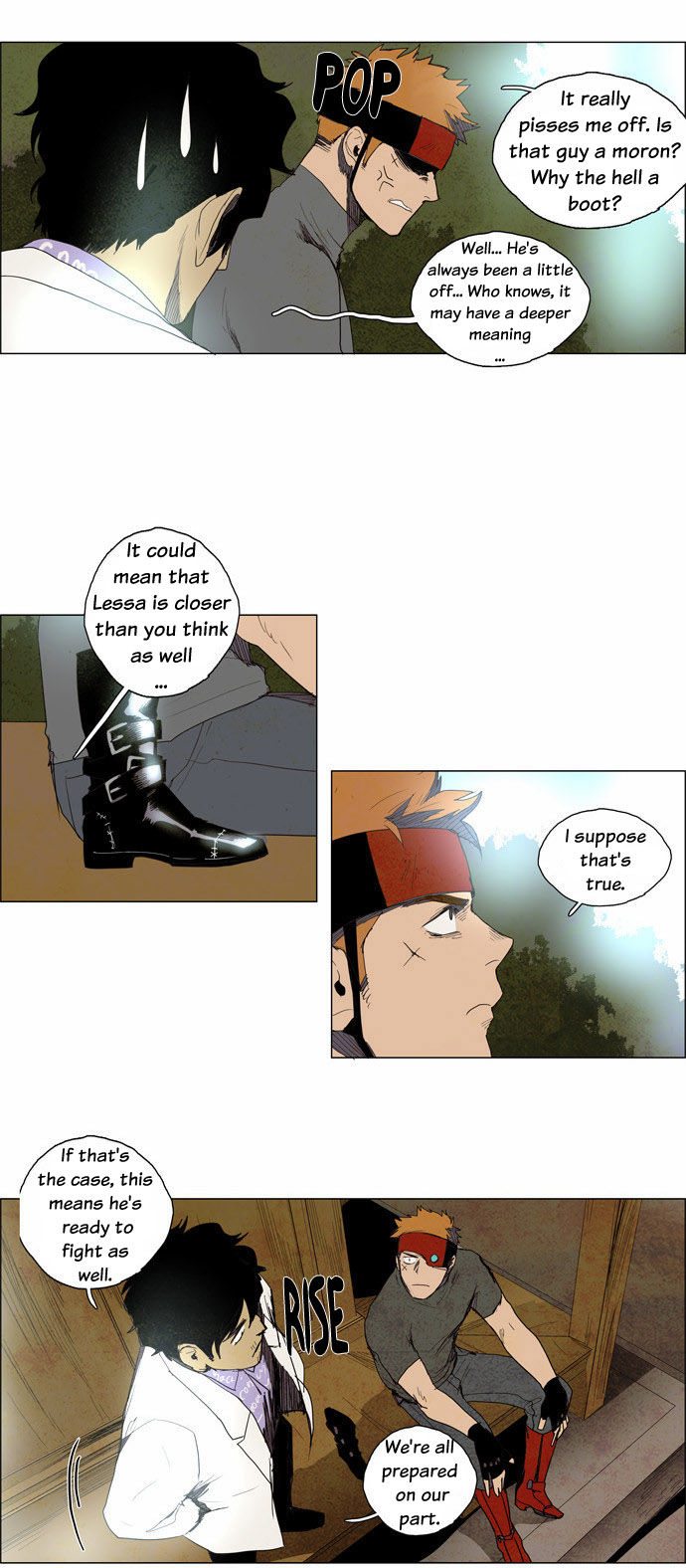 Lessa the Crimson Knight Chapter 9 page 14 - Chapter 9
