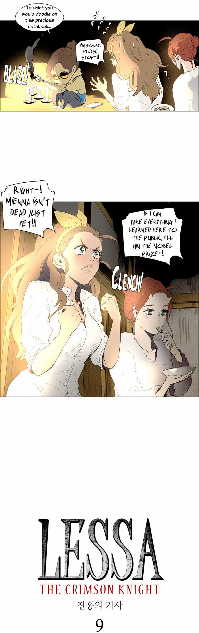 Lessa the Crimson Knight Chapter 9 page 8 - Chapter 9
