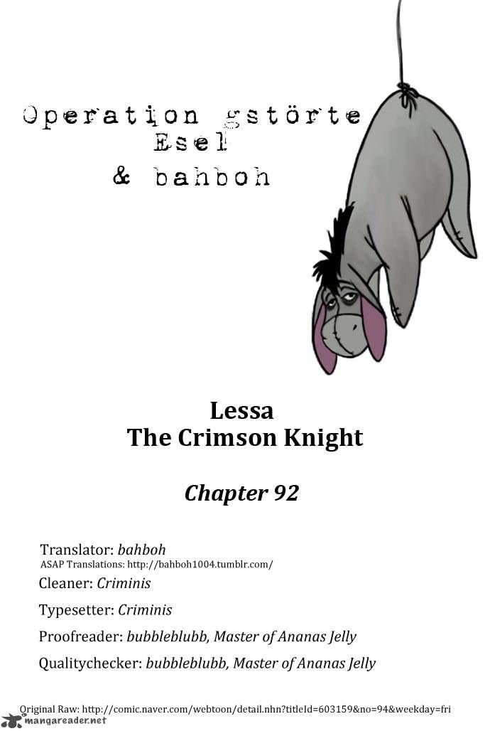 Lessa the Crimson Knight Chapter 92 page 2 - Chapter 92