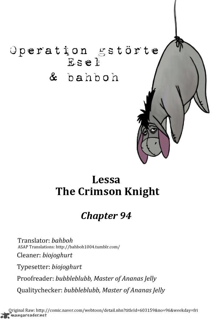 Lessa the Crimson Knight Chapter 94 page 1 - Chapter 94