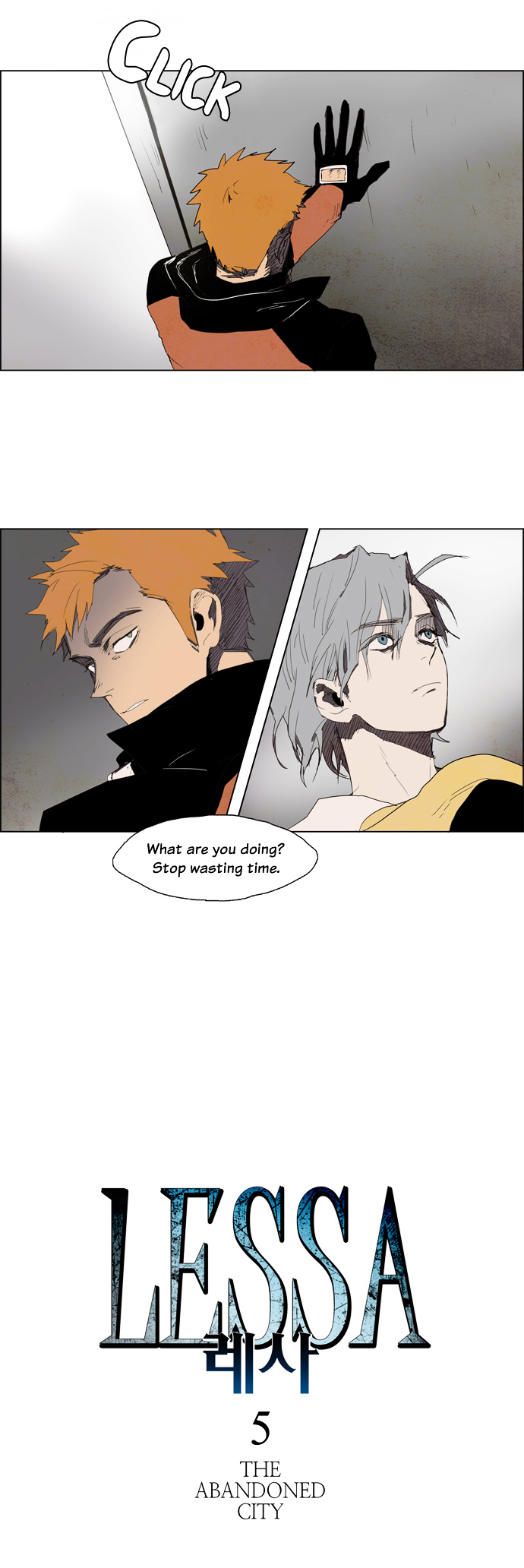 Lessa Chapter 26 page 5 - Chapter 26 : The Abandoned City 5