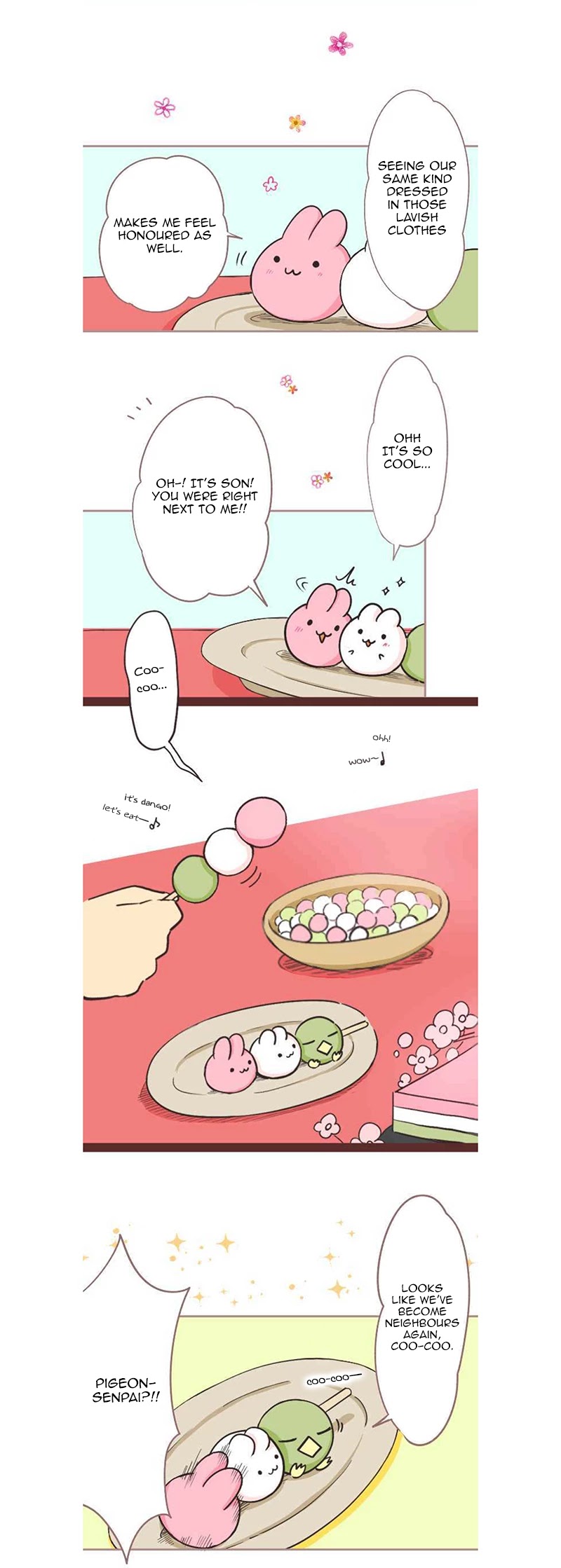 Let Me Eat You Chapter 12 page 4 - Chapter 12: Dad's a Pink Tri-Colour Usa-Dango