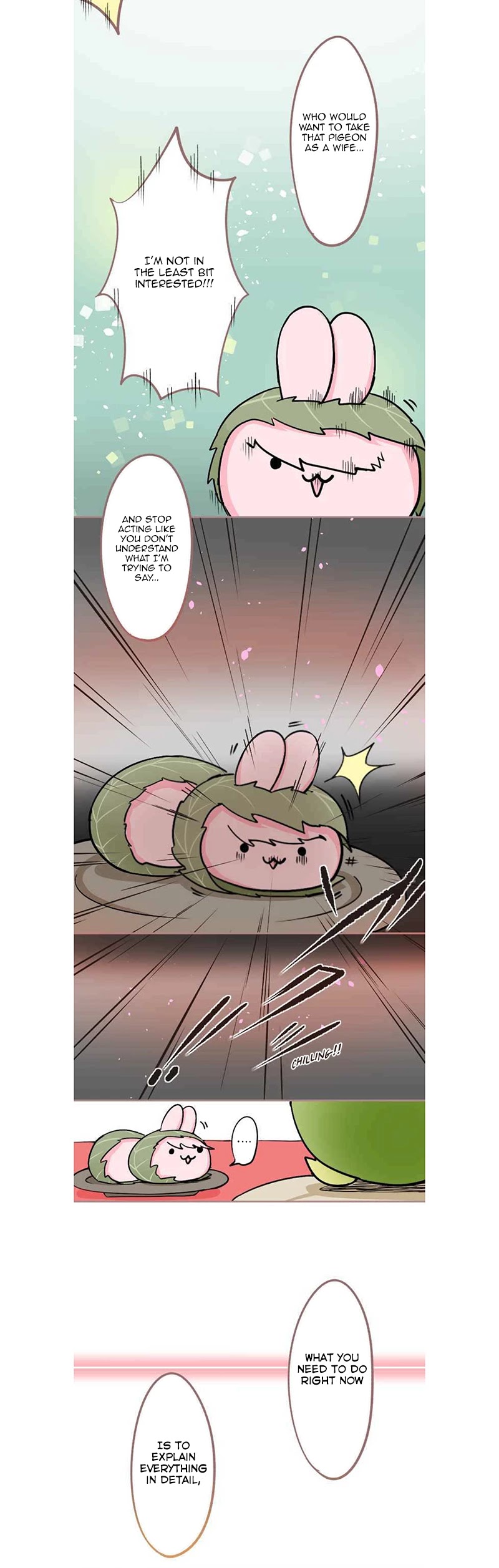 Let Me Eat You Chapter 13 page 14 - Chapter 13: Dad's a Pink Tri-Colour Usa-Dango (2)