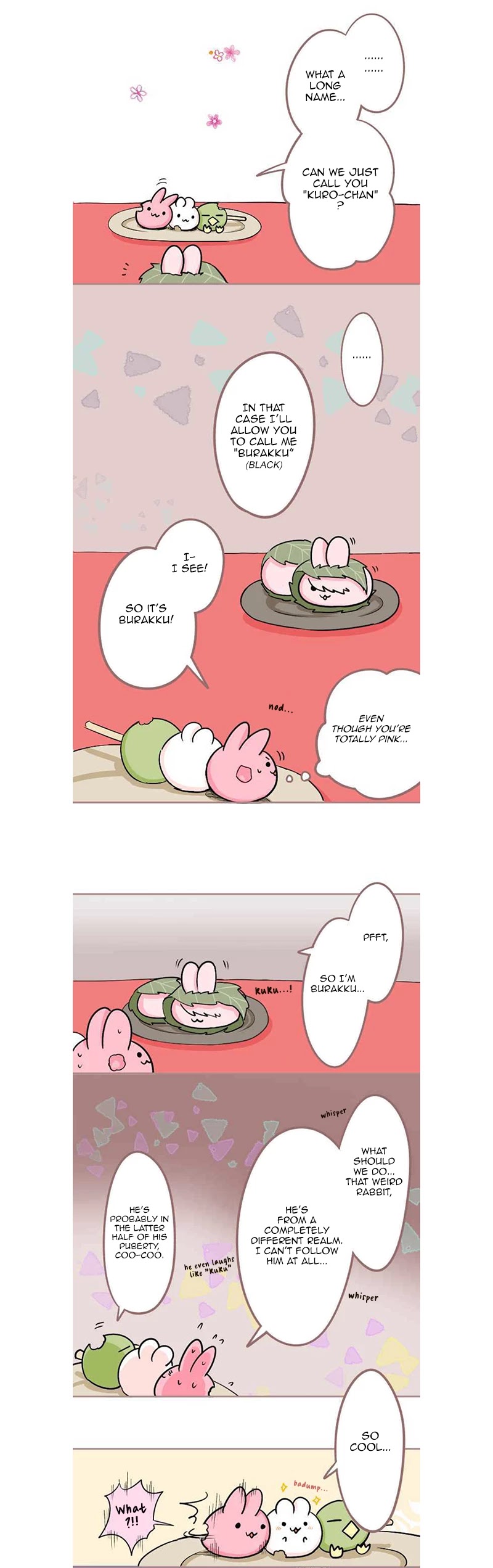 Let Me Eat You Chapter 13 page 7 - Chapter 13: Dad's a Pink Tri-Colour Usa-Dango (2)