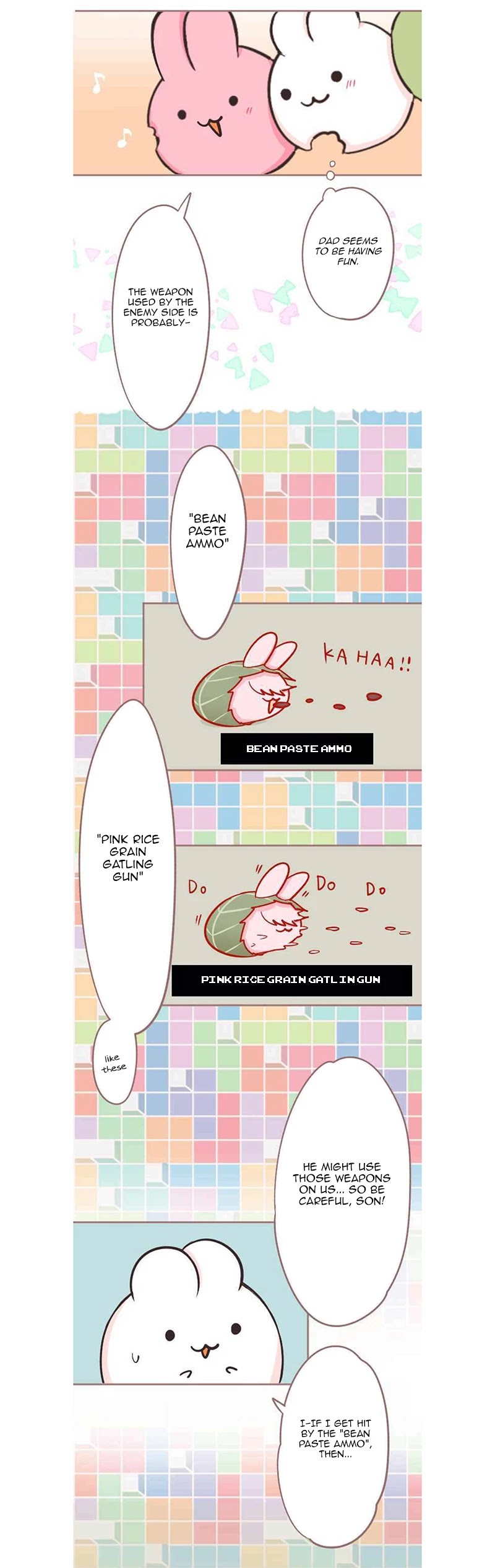 Let Me Eat You Chapter 14 page 7 - Chapter 14: Dad's a Pink Tri-Colour Usa-Dango (3)