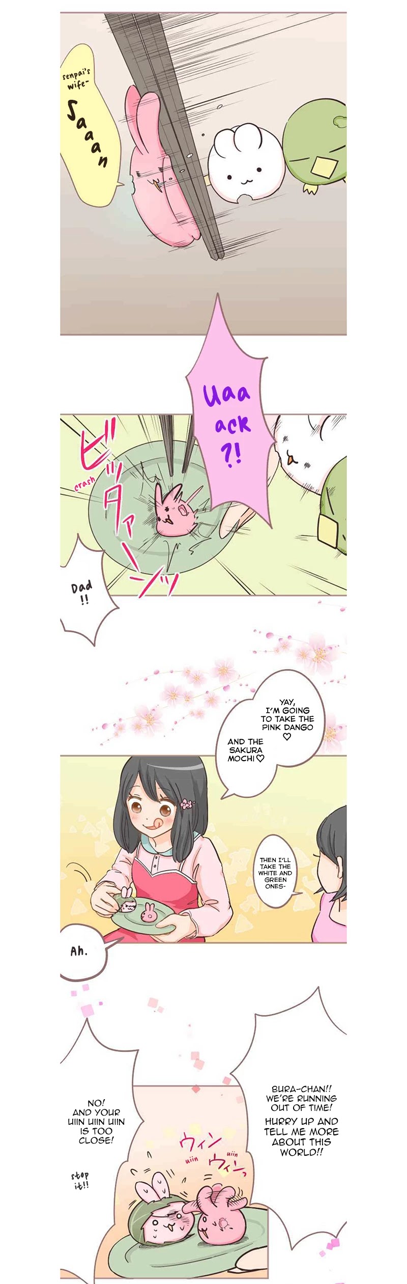 Let Me Eat You Chapter 15 page 11 - Chapter 15: Dad's a Pink Tri-Colour Usa-Dango (4)