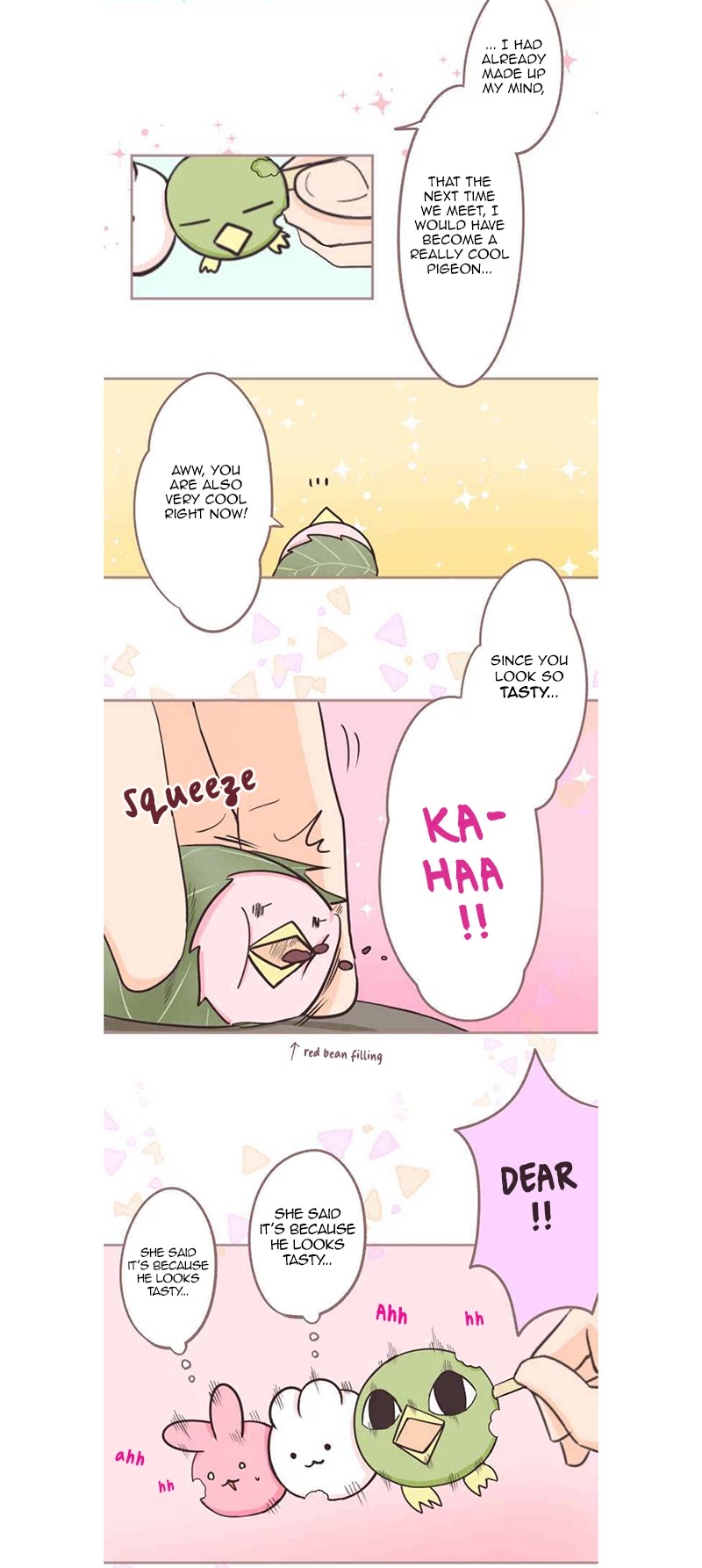 Let Me Eat You Chapter 15 page 9 - Chapter 15: Dad's a Pink Tri-Colour Usa-Dango (4)