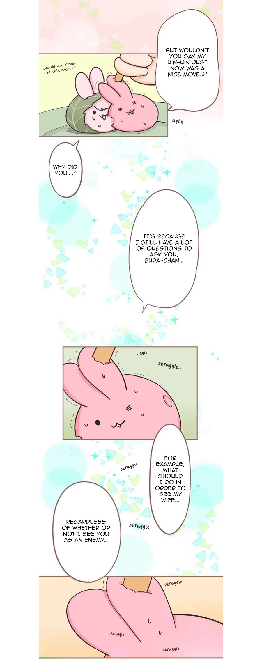 Let Me Eat You Chapter 16 page 2 - Chapter 16: Dad's a Pink Tri-Colour Usa-Dango (5)