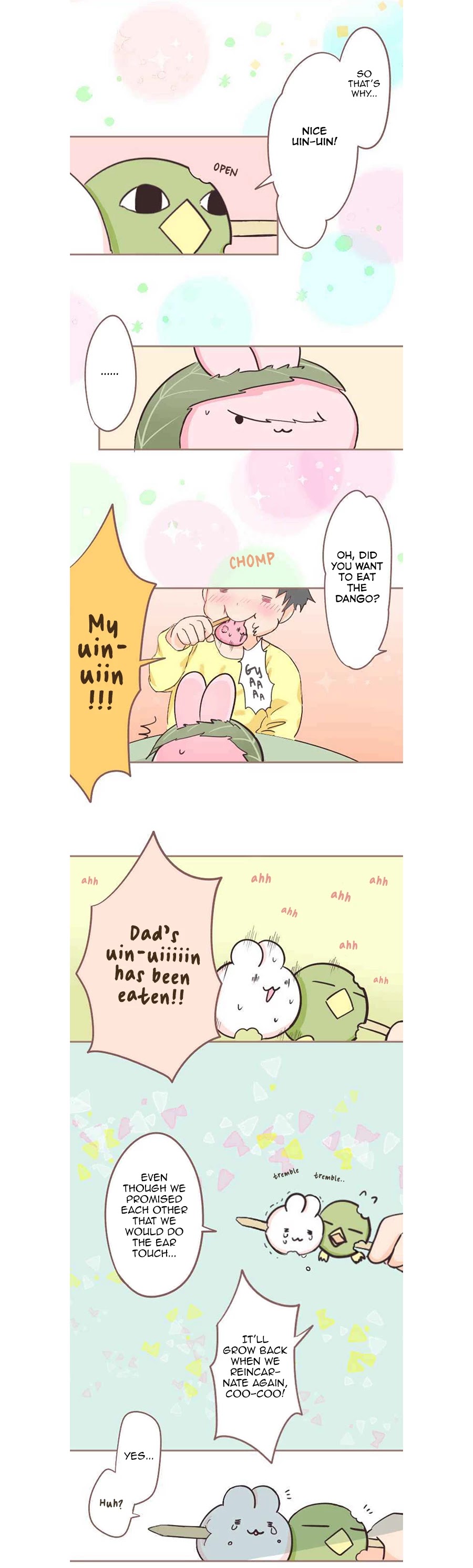 Let Me Eat You Chapter 16 page 4 - Chapter 16: Dad's a Pink Tri-Colour Usa-Dango (5)