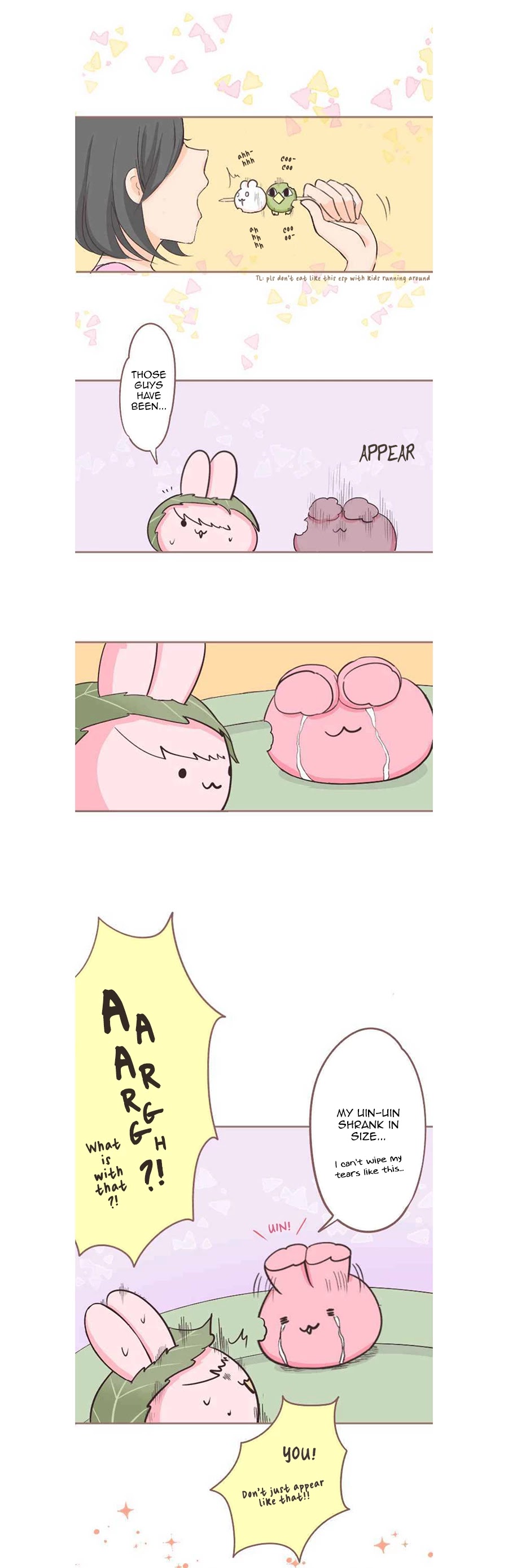 Let Me Eat You Chapter 16 page 5 - Chapter 16: Dad's a Pink Tri-Colour Usa-Dango (5)