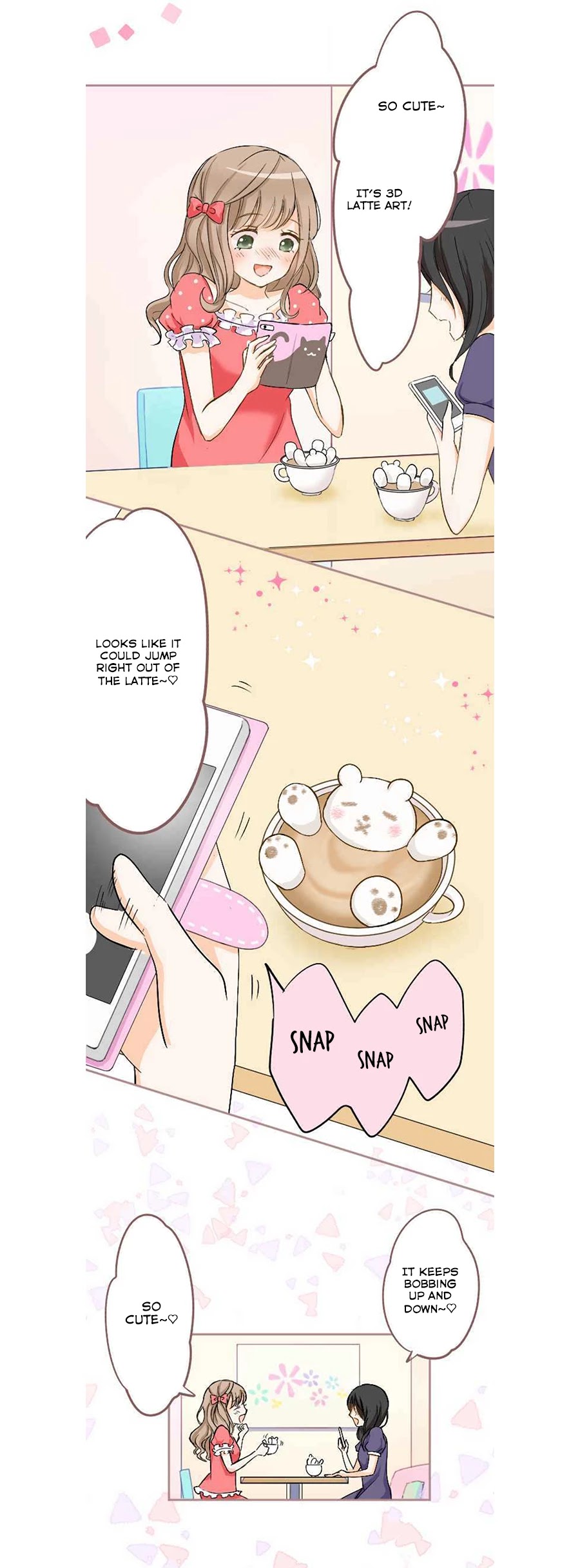 Let Me Eat You Chapter 17 page 3 - Chapter 17: Usa 3D Latte Art