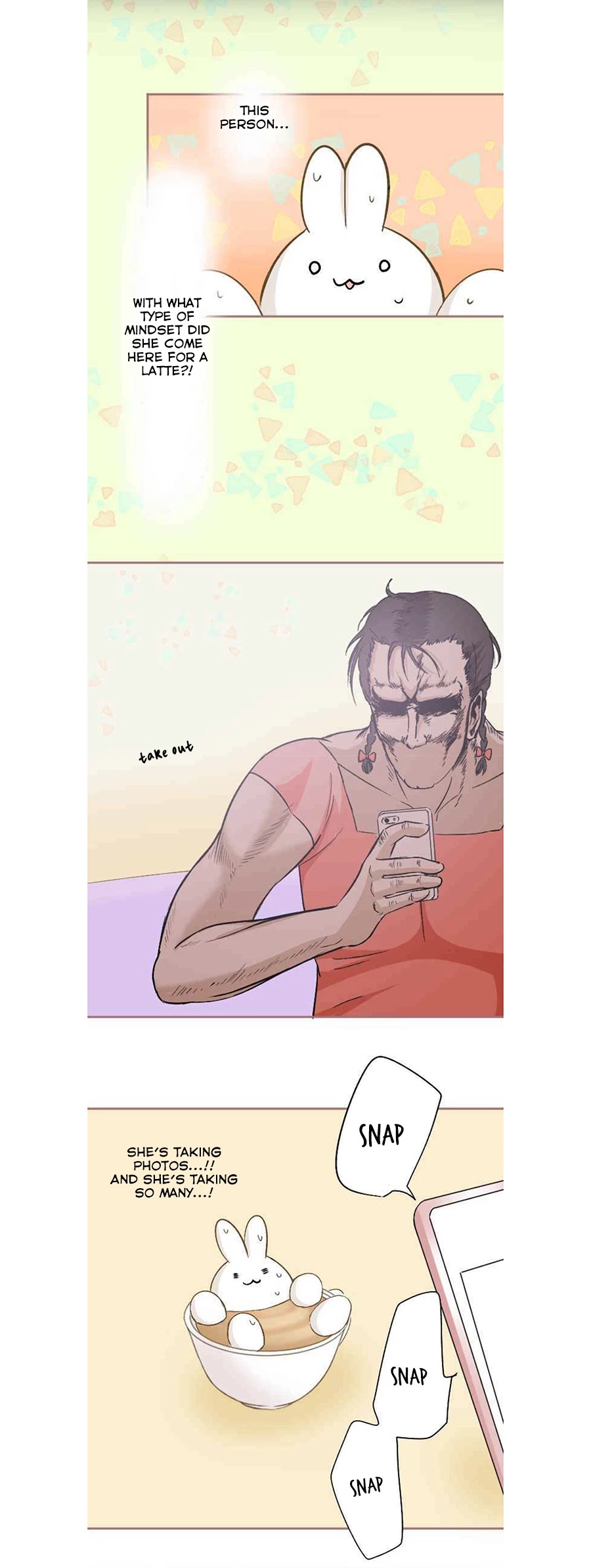 Let Me Eat You Chapter 18 page 6 - Chapter 18: Usa 3D Latte Art (2)