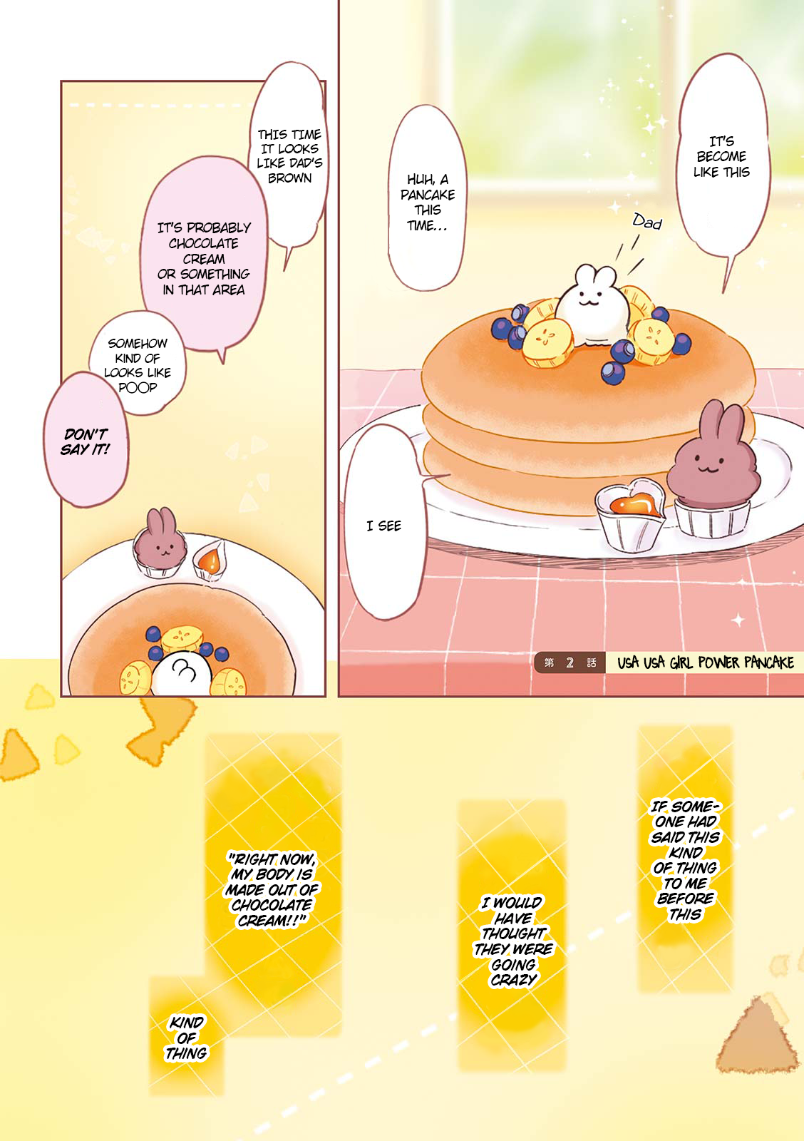 Let Me Eat You Chapter 2 page 2 - Chapter 2: Usa Usa Girl Power Pancake