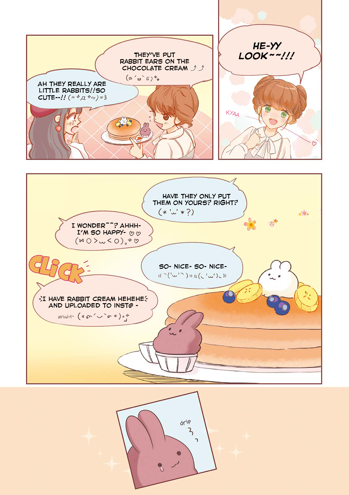 Let Me Eat You Chapter 2 page 5 - Chapter 2: Usa Usa Girl Power Pancake