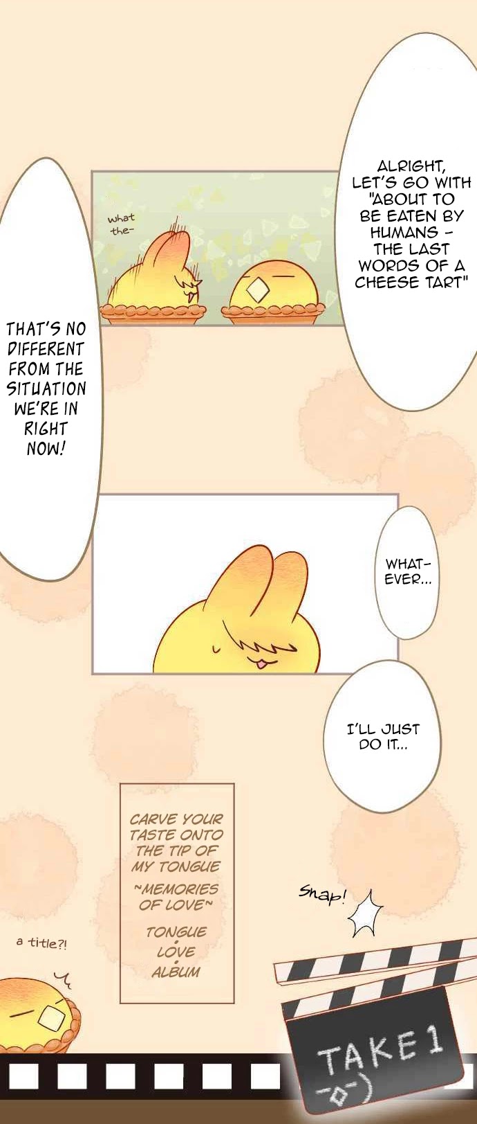 Let Me Eat You Chapter 28 page 4 - Chapter 28: Melty Baked Usa Cheese Tart (2)