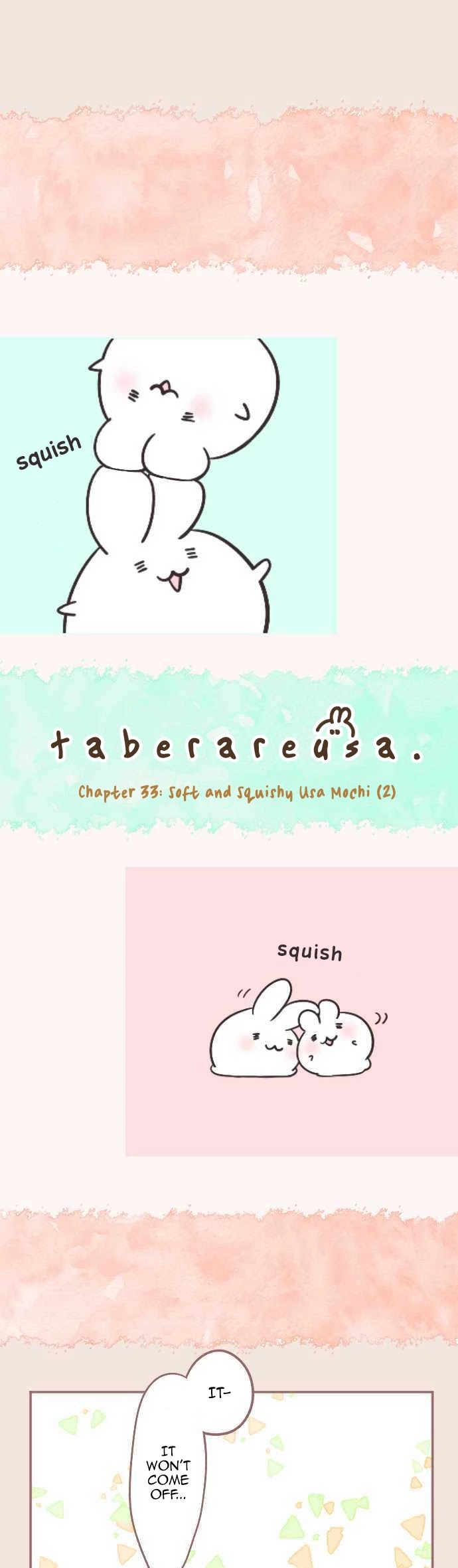 Let Me Eat You Chapter 33 page 1 - Chapter 33: Soft and Squishy Usa Mochi (2)