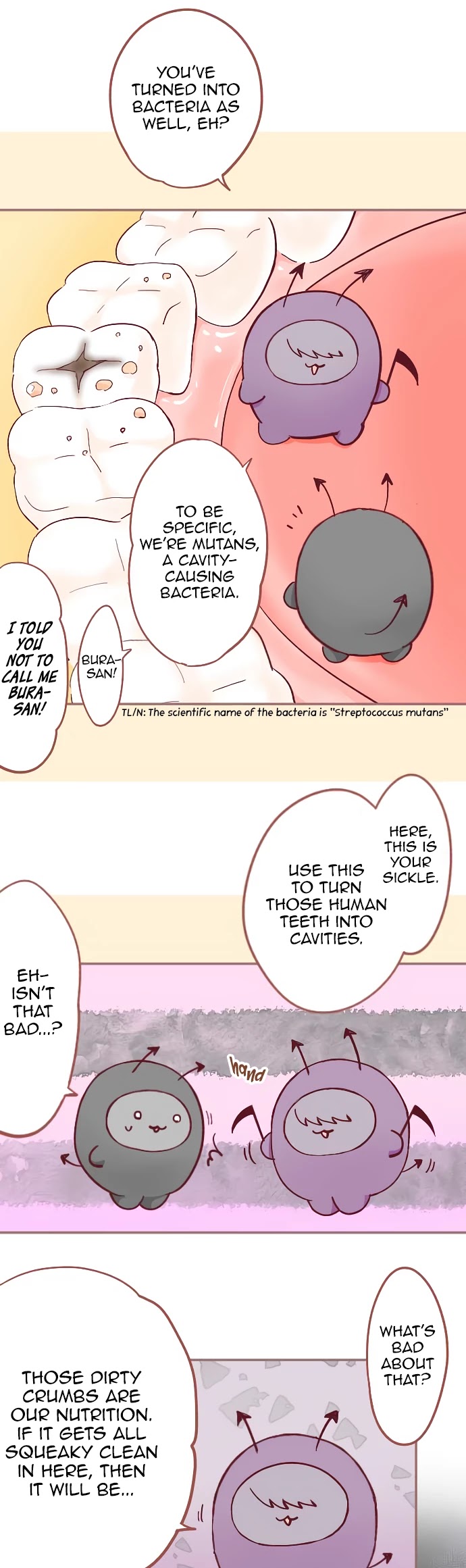 Let Me Eat You Chapter 57 page 4 - Chapter 57: Get to Work, Usa Bacteria!
